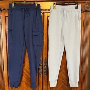 90 Degree By Reflex Girl’s Navy Cargo Jogger and Light Blue Jogger